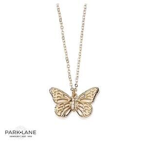 Lyric Gold Butterfly Necklace